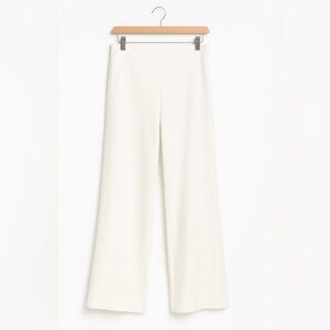 🌿 J.McLaughlin White Wide-Leg Pants – Size 10